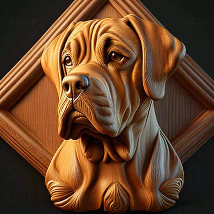 3D модель Собака махореро (STL)